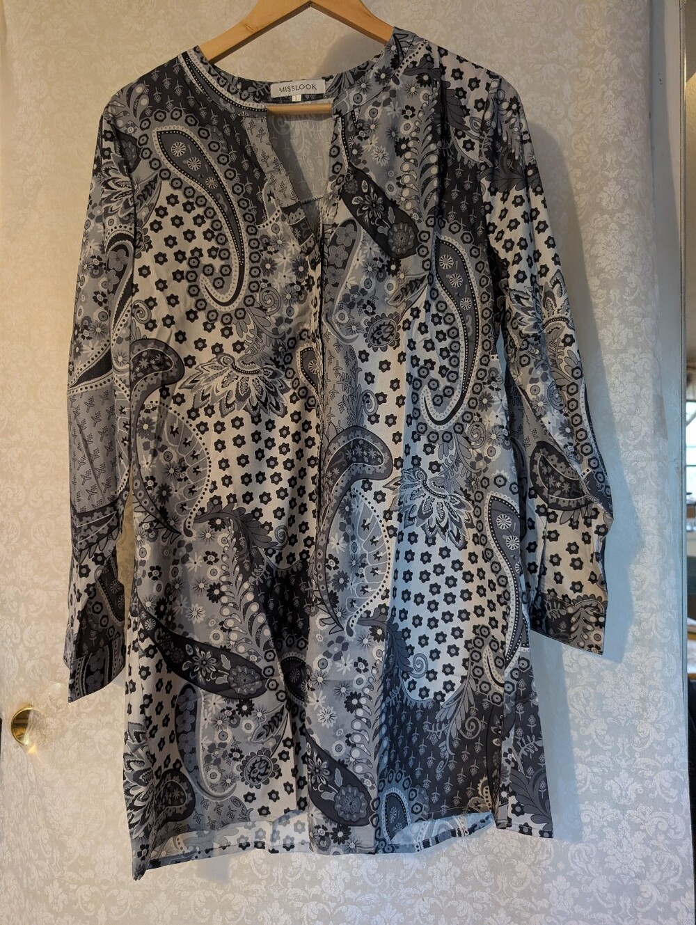 MissLook Sz.Large Tunic Dress Oversized Top.